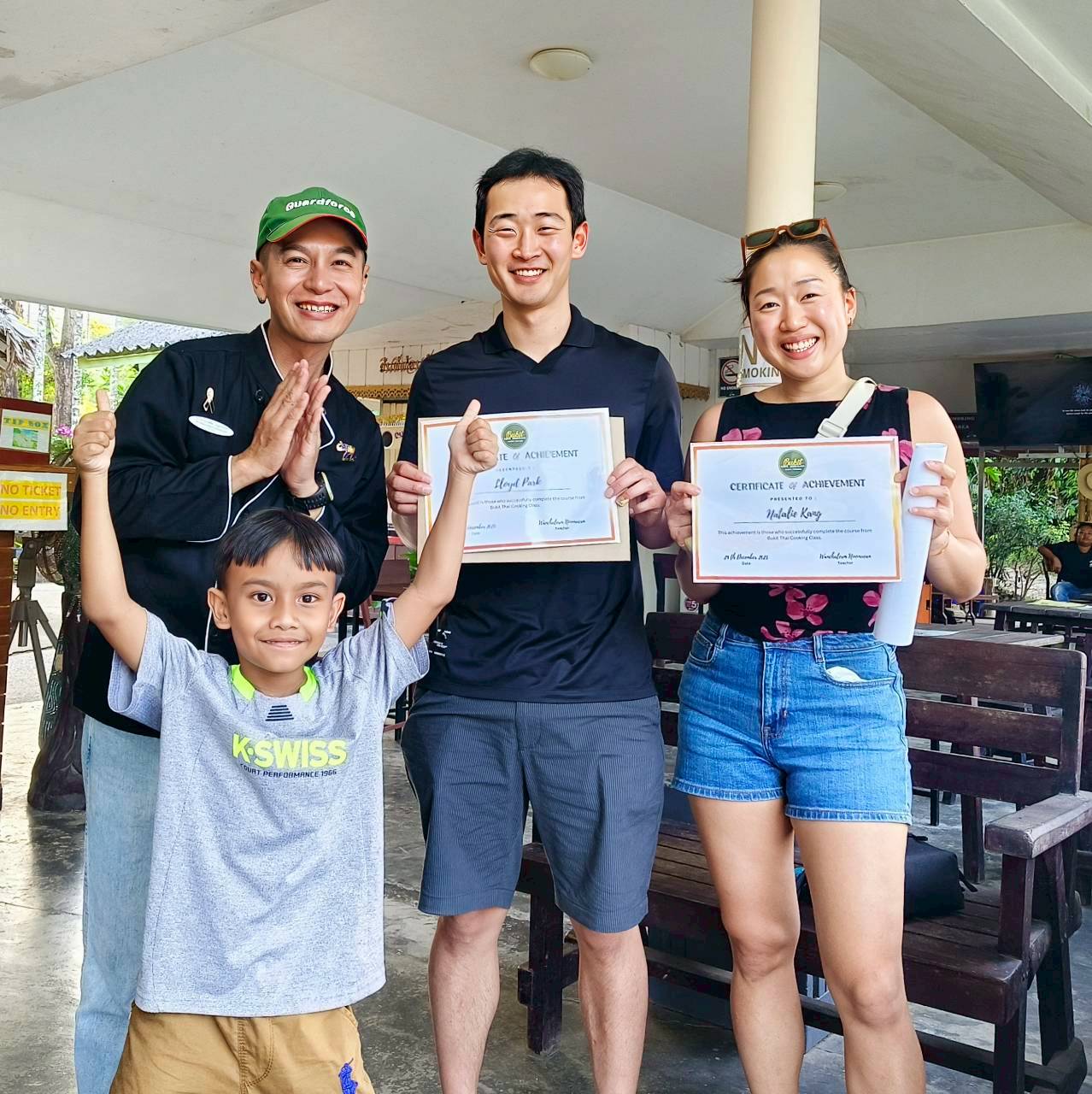 Cooking class preparation